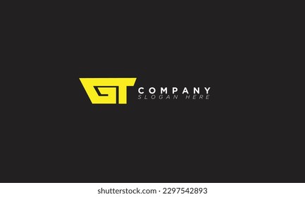 GT Alphabet Buchstaben Initial Monogram Logo TG, G und T