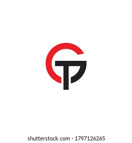 Gt Black Red Vector Logo Stock Vector (Royalty Free) 1797126265 ...