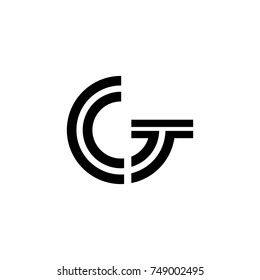 gt letter logo