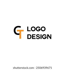 GT letter logo vector template design