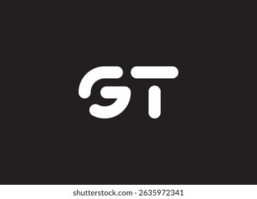 GT logo desing and monogram logo
