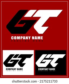 GT monogram logo design for your brand and business, Logotype design, Letter GT