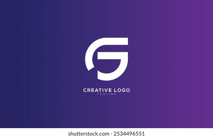 GT TG GJ JG Abstrato inicial monograma letra alfabeto logotipo design