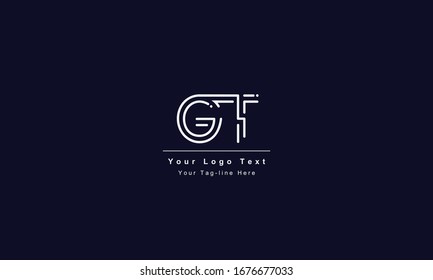 GT or TG letter logo. Unique attractive creative modern initial GT TG G T initial based letter icon logo