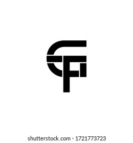 gtf letter original monogram logo design