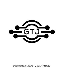GTJ letter logo. GTJ best white background vector image. GTJ Monogram logo design for entrepreneur and business.	
