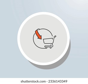 GTP Technology icon neon sign