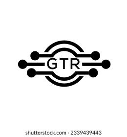 GTR letter logo. GTR best white background vector image. GTR Monogram logo design for entrepreneur and business.	
