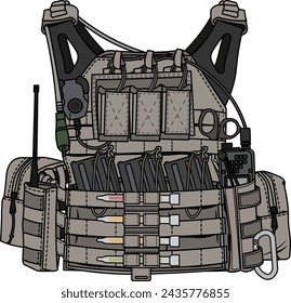 GTY Light Vest Gray illustartor