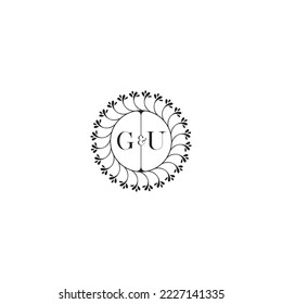 GU wedding concept floral in high quality professional design that will print well across any print media