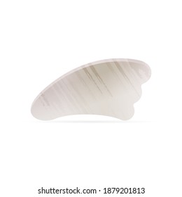 Gua Sha Stone with Marble Texture for Beauty Facial Massage Therapy. Skin Care Anti-Aging Tools. Modern Flat Vector Illustrations. Social Media Ads.