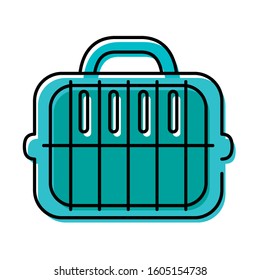 guacal of mascot care element vector illustration design