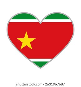 Bandeira de Guadalupe. Bandeira do amor de Guadalupe. Bandeira de Guadalupe em forma de coração. Símbolo de amor. Ilustração vetorial