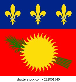 Guadeloupe Flag Red Variant