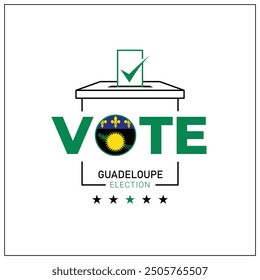 Guadeloupe voting, Guadeloupe citizen participation in voting, going to vote, voting, hand leaving vote, positive vote, negative vote, hand leaving paper in ballot box, elections, election of ruler.
