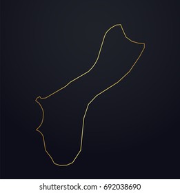 guam map