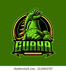 GUANA MASCOT LOGO VEKTORDATEI