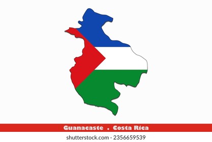 Guanacaste Flag - Province of Costa Rica (Vector)