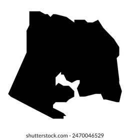 Guanica map, administrative division of Puerto Rico. Vector illustration.