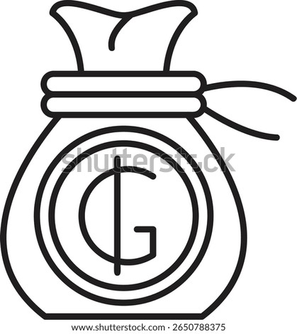 Guarani Filled Style Icon Design