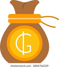 Guarani Flat Style Icon Design