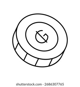Ícone Guarani limpo e ilustração vetorial moderna