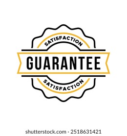 Illustrationssammlung für Vectordesign mit Garantieabzeichen