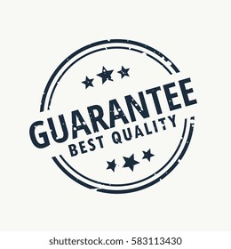guarantee best quality stamp
