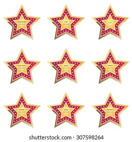 guarantee button pink on white background