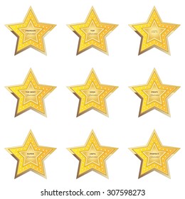 guarantee button yellow on white background