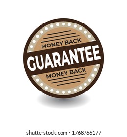 Guarantee design. Great vector for product marketing, sales promotion, online stores, social media etc.