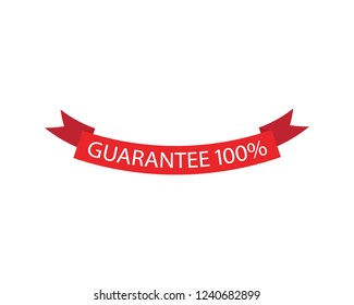 Guarantee Gold stamp sign vector illustration