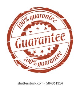Guarantee grunge stamp - vector