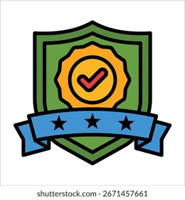 Elemento de icono de garantía para diseño