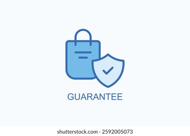 Guarantee Icon Or Logo Isolated Vector Illustration