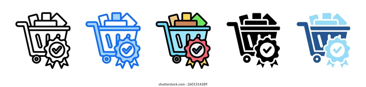 Guarantee Icon Set Multiple Style Collection