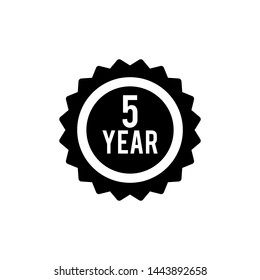 Guarantee icon trendy design template