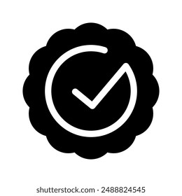 Ilustración de diseño de símbolo de Vector de garantía