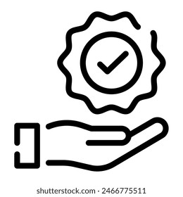 Icono de garantía para Web, App, infografía, etc