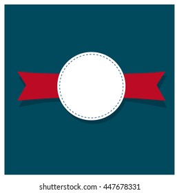 Guarantee Ribbons, Labels, Tags. Vector Illustration.