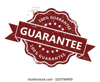 Guarantee Rubber Stamp