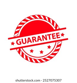 Guarantee Rubber stamp vector design. Rubber Stamp Illustration - Vector
