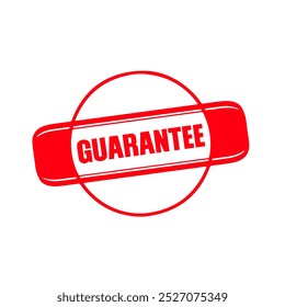Guarantee Rubber stamp vector design. Rubber Stamp Illustration - Vector

