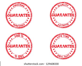 Guarantee Rubber Stamps