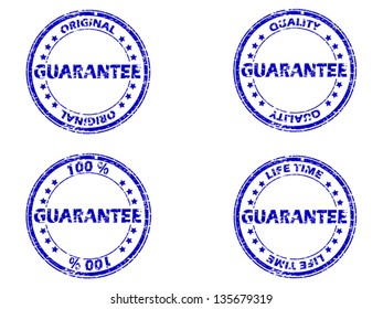 Guarantee Rubber Stamps