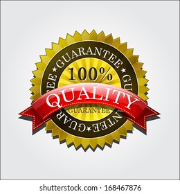 Guarantee Seal And Quality Label