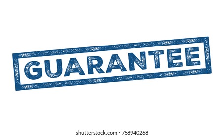 guarantee sign label tag stamp