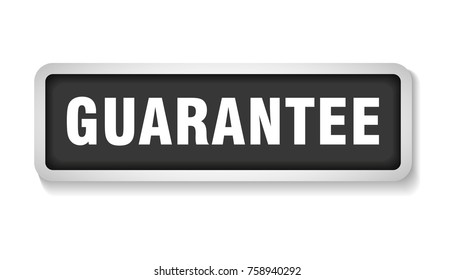 guarantee sign label tag stamp