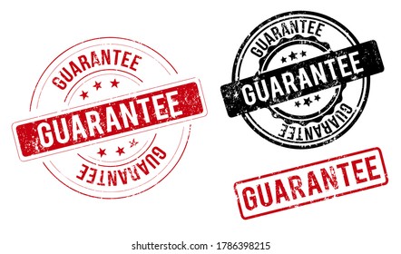 guarantee square grunge isolated stamp. guarantee sign