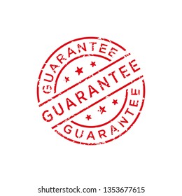 Guarantee stamp icon vector illustration